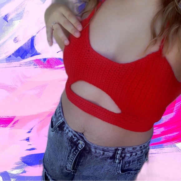 Handmade Crochet Top! - Picture 2 of 2